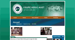 Desktop Screenshot of coupe-eric-huet.tennisclubdeparis.fr